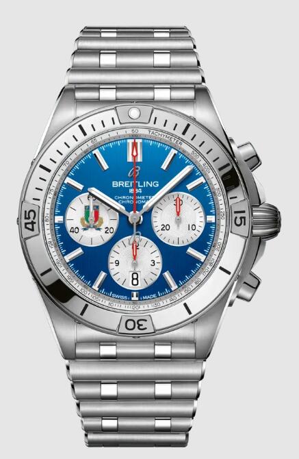 Replica Breitling CHRONOMAT B01 42 SIX NATIONS ITALY AB0134A41C1A1 Watch